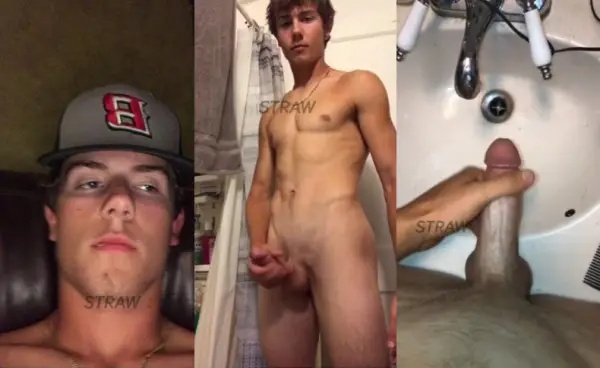 Cute freshman jerks off