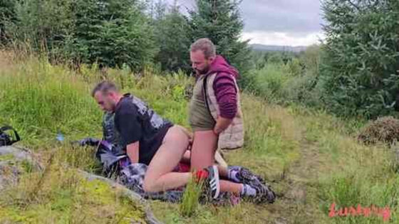 Lustery – Aled and Ethan – Hillside hiking fuck