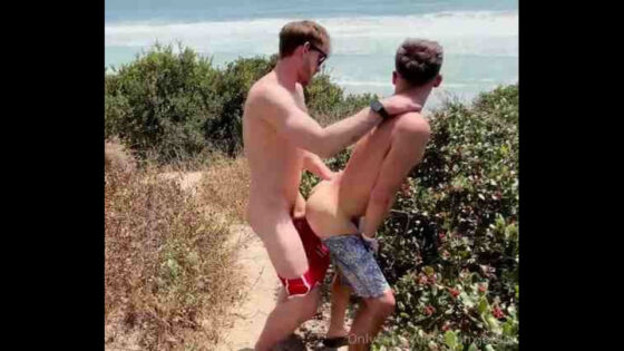 Evan Jordie fucks Conrad Parker at the beach