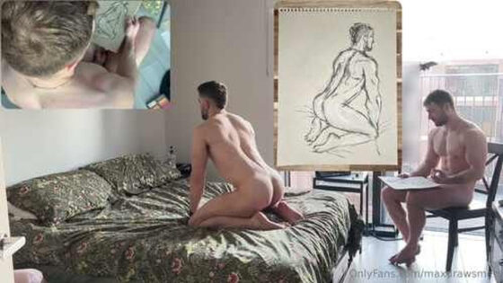 OnlyFans – MaxDrawsMen and Aidan Ward