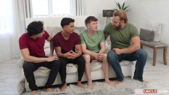 TwinkTrade – Sebastian Green, Luca Knight, Brogan and Damian Rose – Your Bodies Are Changing Let Us Teach You How to Use Them