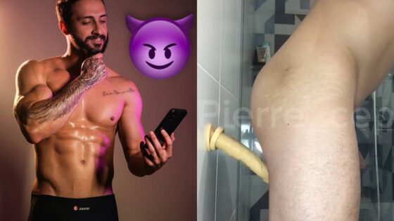 Influencer Pierre_CEP – jerking and riding a dildo