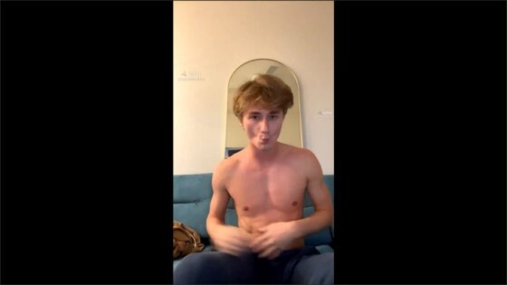 Boys Paradise goes shirtless and teases on stream
