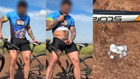Raphael Grey – I stopped pedaling to jerk off