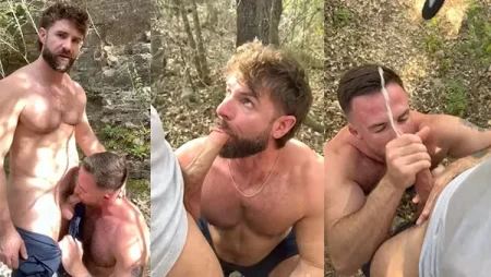Cj Delco and TexasGymJock – Cruising In The Woods