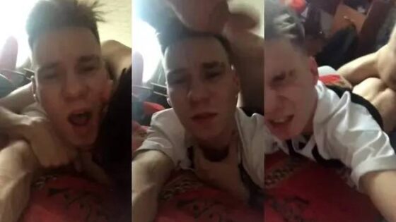 Twink gets fucked on the edge of the bed